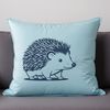 A digital illustration of a hedgehog, created as a vector graphic in scalable SVG format.