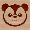 Cute Panda SVG Graphics Design A detailed illustration of a panda in a natural habitat setting.