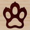 An illustration of animal paw prints in vector format, suitable for digital and commercial uses.