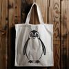 Free SVG Clip Art of a Penguin An illustration of a penguin in a vector format.