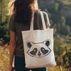 Whimsical Raccoon Clip Art SVG File A vector graphic design featuring a raccoon as the main subject.