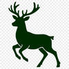 A vector illustration of a reindeer, suitable for commercial or personal use in various design projects.