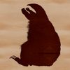 A colorful illustration of a sloth hanging from a tree branch, suitable for digital crafting and design projects.