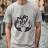 Wildlife Illustration - Skunk Silhouette A detailed illustration of a skunk animal in various poses and angles.