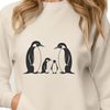 Beautiful Penguin Graphic Image A digital representation of a penguin in a simple vector format.