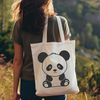 Cuddly Giant Panda in the Wild A high-quality vector image of a cute and cuddly giant panda in its natural habitat.