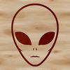 A free downloadable vector art illustration of a science fiction alien for commercial and personal use.