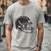 Free Vector Football Graphics An illustration of a football helmet from the sport of American football, suitable for graphic design projects.