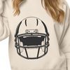 American Football Shape Design An illustration of an American football, including the classic shape and laces.