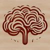 Human Brain Anatomy Illustration An illustration of the human brain, showcasing its intricate structures and organs.