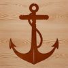 Nautical Anchor Silhouettes in Vector Style A collection of anchor silhouettes in various styles and designs, ideal for vector art projects.