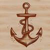 Beautiful Vector Anchor Design Vector illustration of a nautical anchor, suitable for various digital applications.
