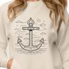 Artistic Anchor Digital Drawing - Free PNG Download