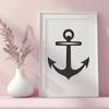 Artistic Anchor - Craft DXF Free Download