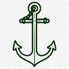 Unique Anchor Digital Drawing In PDF For Free Download