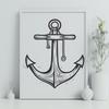 Free Anchor - Laser Cutter PNG