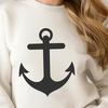 Artistic Anchor - Vinyl DXF