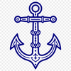 Unique Anchor Vector Drawing