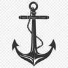 Free Artistic Anchor Clipart