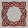 Ancient Celtic knotwork pattern design for personal or commercial use in vector format.