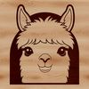 Cute Alpaca Vector Graphics Alpaca animal vector graphic illustration in a single file format.