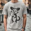 Wildlife Possum Illustration SVG A detailed illustration of a wild Australian possum in vector format.