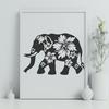 Floral Elephant PDF