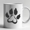 Artistic Animal Paw In DXF - For Free Download, Commercial Use