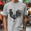 Rooster Illustration In PNG & SVG - Free Digital Download