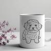 Creative Sitting Havanese Decal