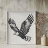 Stunning Flying Bird - SVG Digital File