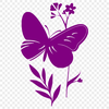 Floral Insect In SVG, PNG, PDF And DXF File Formats - Free