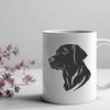 Free Artistic Labrador Retriever - Free DXF Download, Commercial Use