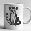 Beautiful Lemur - Laser Engraver DXF