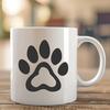 Creative Paw Print DXF - For Procreate Project