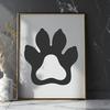 Unique Paw Print In PNG - Free Digital Download