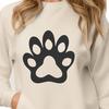 Artistic Paw Print - SVG For Commercial Use