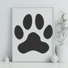 Paw Decal In SVG, PNG, PDF And DXF Formats