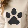 Beautiful Paw Print In SVG For Free Download