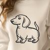 Artistic Dachshund In SVG & DXF