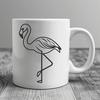 Free Flamingo - Glowforge DXF