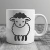 Unique Sheep In DXF Format