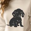 Beautiful Dachshund Decal In PDF For Free Download