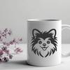 Stunning Pomeranian In DXF For Free Download