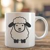 Free Sheep Printable Image In SVG For Free Download