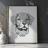 Free Unique Rottweiler Clipart