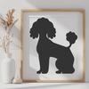 Beautiful Poodle - DXF Format