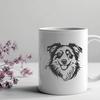 Unique Australian Shepherd Vector Drawing DXF - Free Download