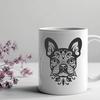 French Bulldog In SVG File Format