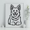 German Shepherd In PDF For Download, Free Commercial Use